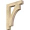 Ekena Millwork Westlake Block Rough Sawn Bracket, Douglas Fir, 4"W x 24"D x 32"H BKT04X24X32WTL05RDF - alternate 1